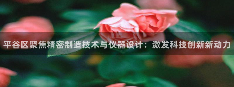意昂体育3招商电话地址是多少：平谷区聚焦精密制造技术与仪器设