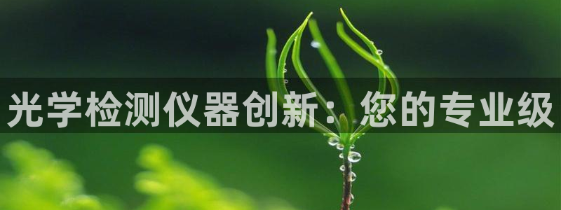 意昂平台体育：光学检测仪器创新：您的专业级