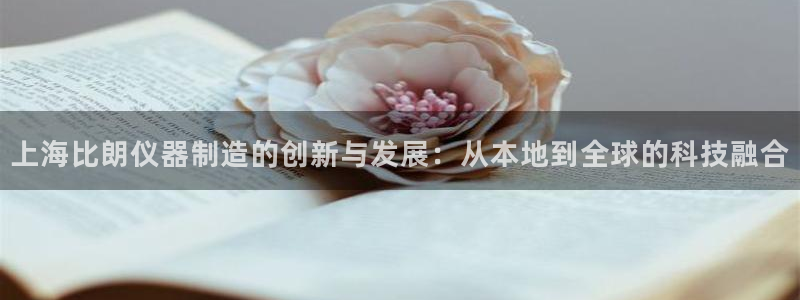 意昂3娱乐首页网站大全：上海比朗仪器制造的创新与发展：从本地