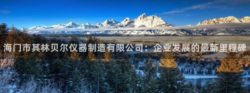 意昂3新能源：海门市其林贝尔仪器制造有限公司：企业发展的最新