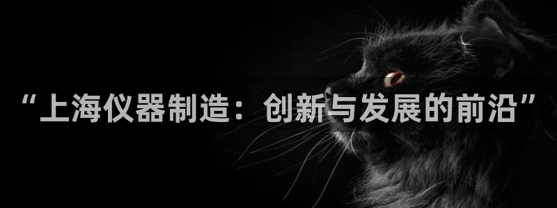 意昂体育3招商电话号码查询是多少：“上海仪器制造：创新与发展