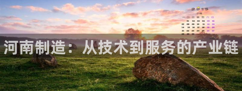 海南意昂体育3：河南制造：从技术到服务的产业链