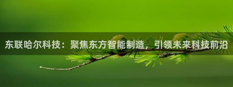 意昂3娱乐首页官网下载：东联哈尔科技：聚焦东方智能制造，引领