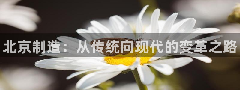 意昂体育3招商电话号码查询：北京制造：从传统向现代的变革之路
