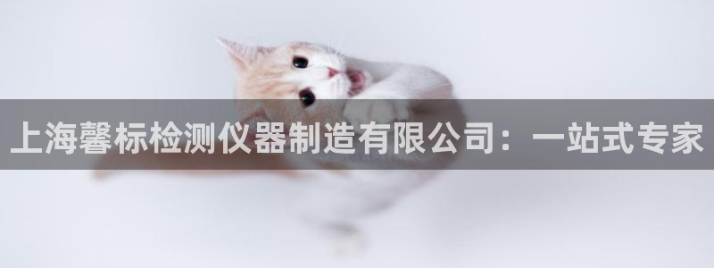 意昂体育3平台：上海馨标检测仪器制造有限公司：一站式专家