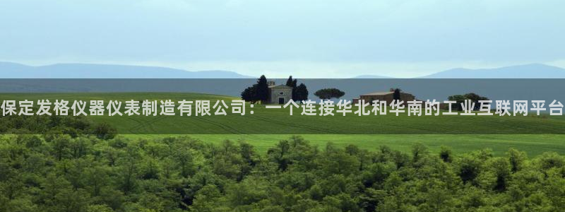 意昂体育3官方客服电话：保定发格仪器仪表制造有限公司：一个连